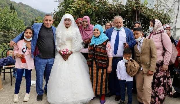 Sudanlı Aisha Trabzon gelini oldu! 