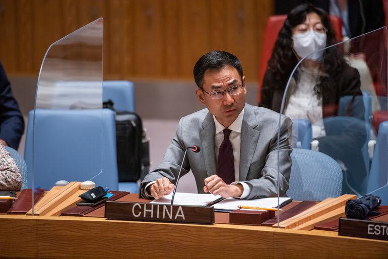 Çin'in BM Daimi Temsilci Yardımcısı Geng Shuang