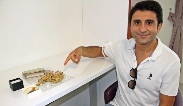 Antalya'da hastanede ilginç olay! Refakatçı koltuğundan servet çıktı