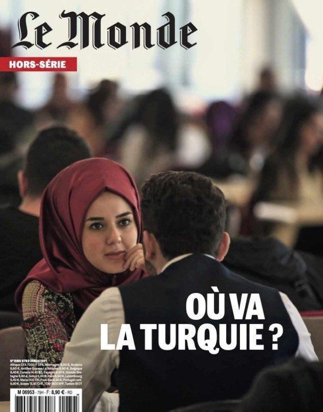 Le Monde 100 sayfalık ek için "Türkiye nereye gidiyor?" manşetini kullandı.