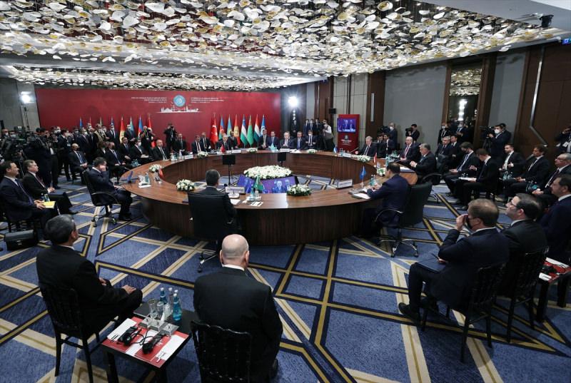 Türkiye Cumhurbaşkanı Recep Tayyip Erdoğan'ın ev sahipliğinde düzenlenen Türk Dili Konuşan Ülkeler İşbirliği Konseyi (Türk Konseyi) Devlet Başkanları 8. Zirvesi yapıldı