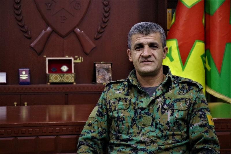 Terör örgütü YPG Sözcüsü Nuri Mahmud
