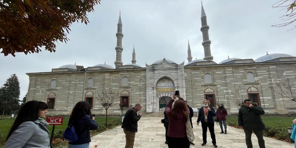 Ukraynalı turizmciler, Edirne'ye hayran kaldı