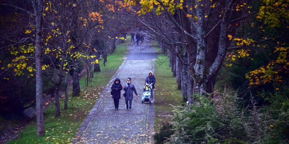 Atatürk Arboretumu’na sonbahar çok yakıştı