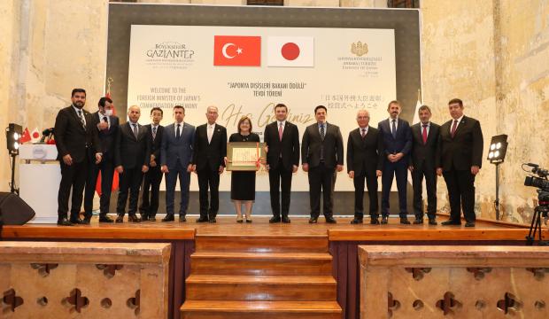 Gaziantep’te Türk-Japon dostluğu ödülle taçlandı 