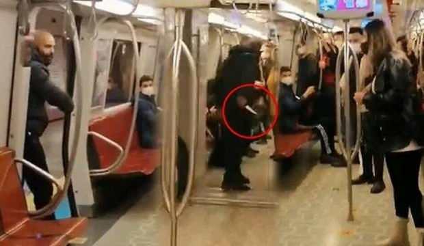 Metroda kadına bıçak sallayan saldırgan: Ben de şikayetçiyim - GÜNCEL Haberleri