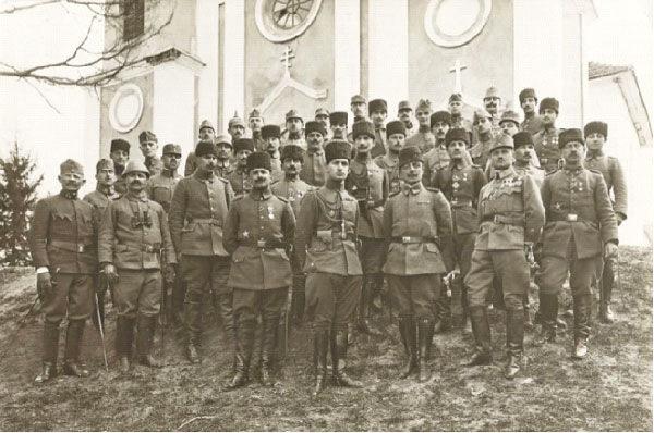 Ömer Faruk Efendi Galiçya cephesinde 1917