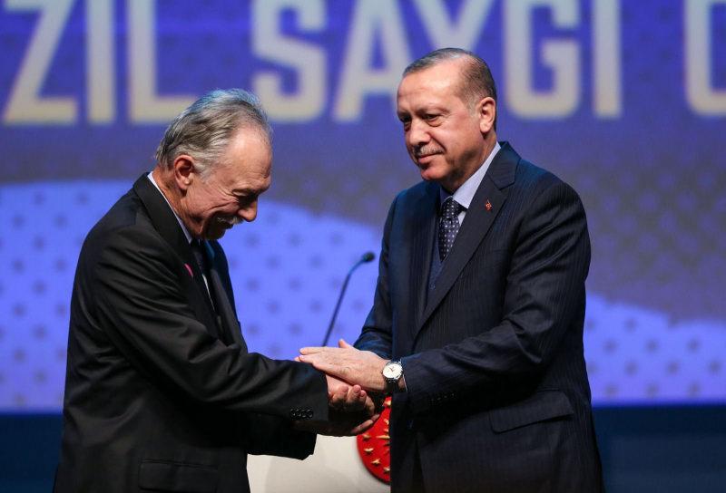 Cumhurbaşkanı Erdoğan ve Prof. Dr. Şaban Teoman Duralı