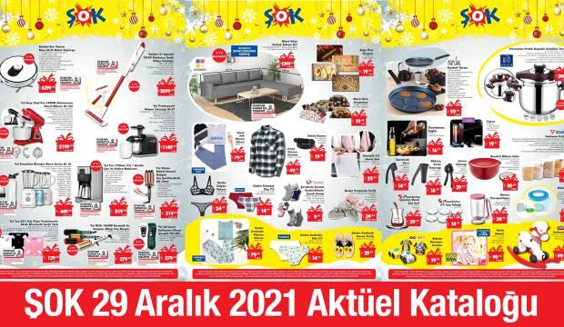 ŞOK 29 ARALIK 2021 AKTÜEL ÜRÜNLER KATALOĞU!