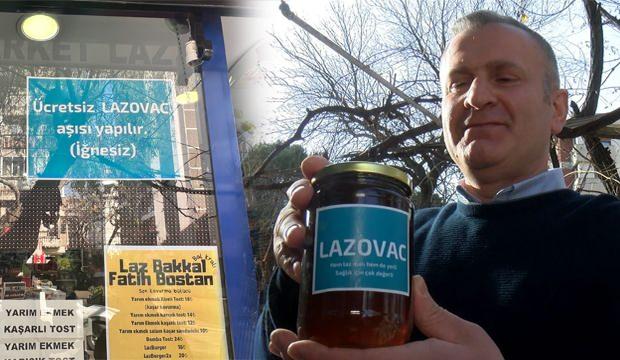 Laz bakkal üretiyor! Koronavirüse karşı iğnesiz aşı: Lazovac