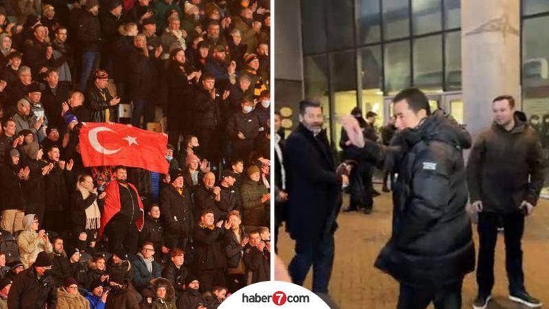 Hull City Taraftarı Türk bayrağı açtı