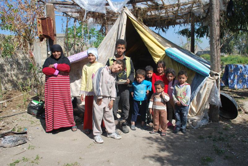 Lübnan kamplarından Filistinli bir aile