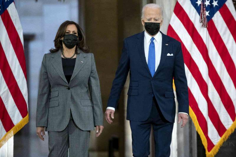 ABD Başkanı Joe Biden ve Yardımcısı Kamala Harris.