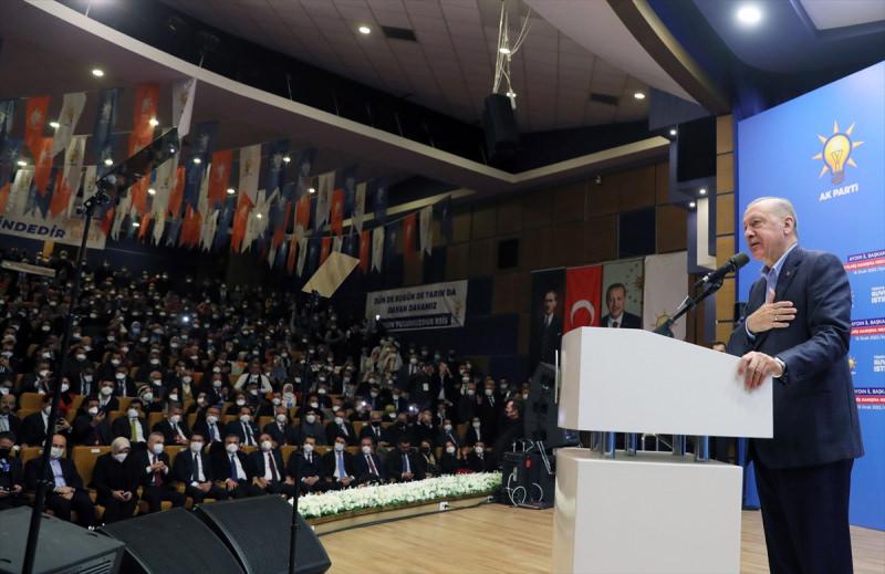 Başkan Erdoğan, Aydın'da il danışma toplantısında açıklamalarda bulundu