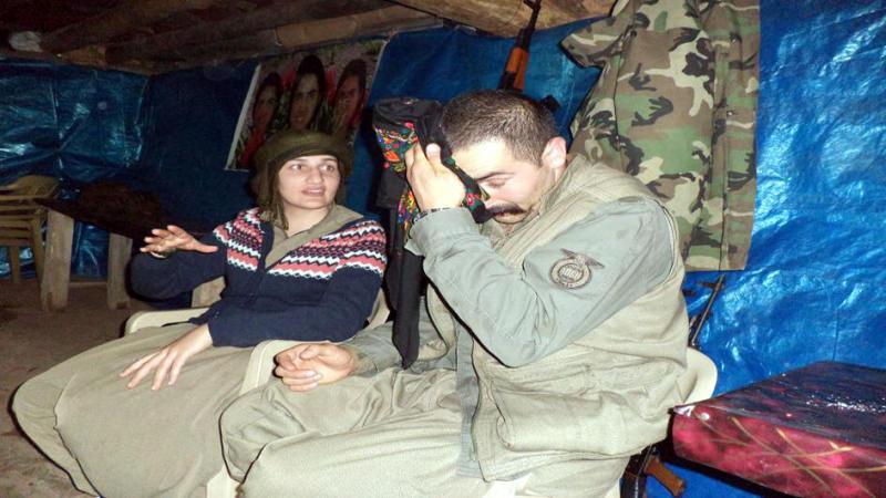 HDP Diyarbakır Milletvekili Semra Güzel, etkisiz hale getirilen PKK'lı sevgilisi.