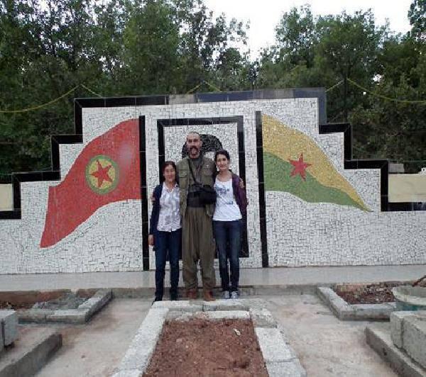 HDP'li Semra Güzel ve terörist Volkan Bora