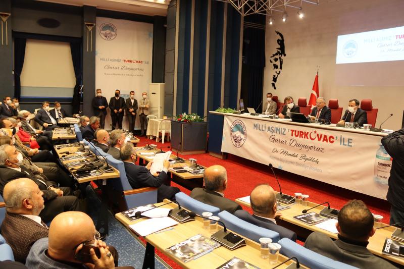 Kayseri Büyükşehir Belediyesi’nin Ocak ayı Meclis Toplantısı