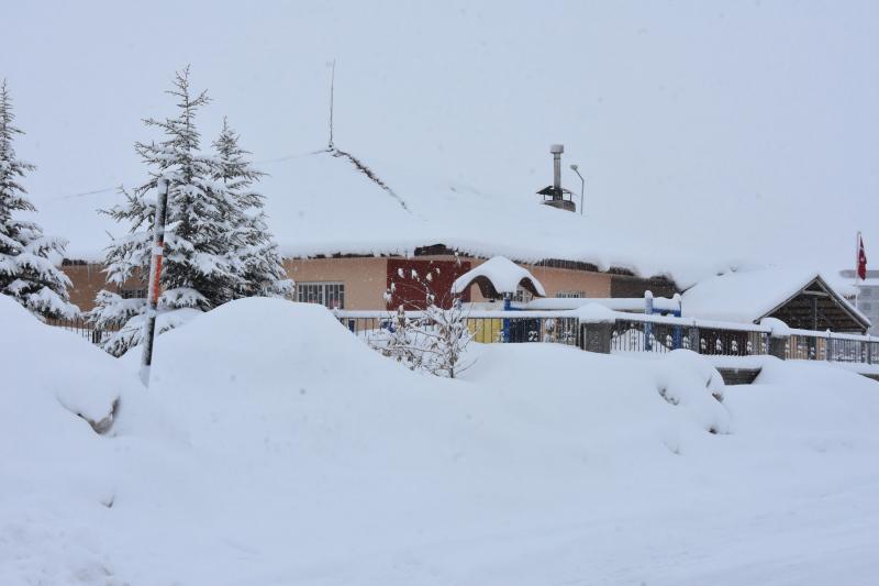 Bitlis’te kar nedeniyle 198 köy yolu kapandı!