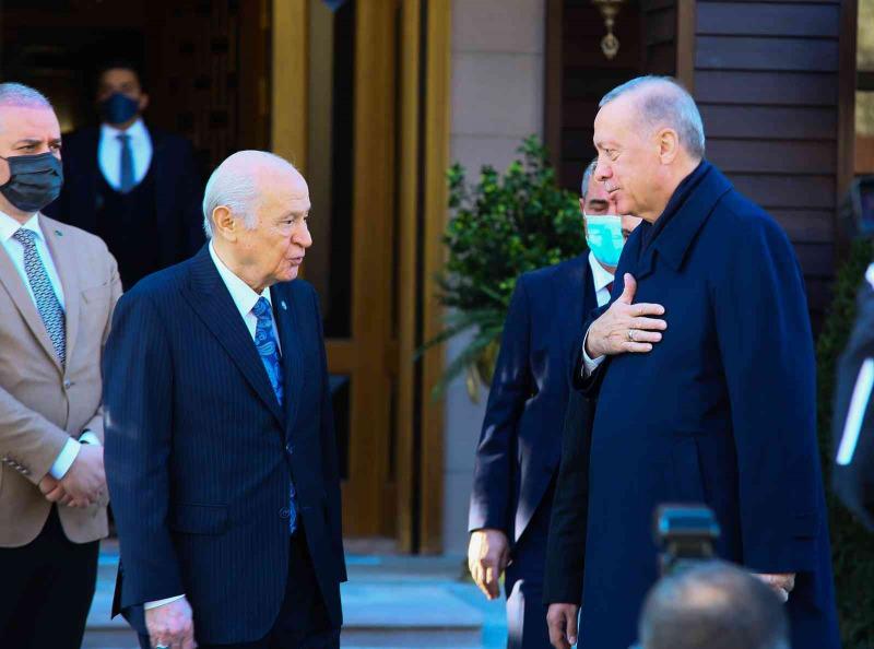Cumhurbaşkanı Erdoğan ile MHP Lideri Bahçeli, geçtiğimiz hafta Bahçeli'nin evinde bir araya gelmişti.
