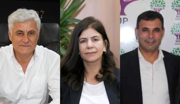Eski HDP'li Siirt Belediye Başkanı Berivan Helen Işık, Kurtalan Belediye Başkanı Baran Akgül, Baykan Belediye Başkanı Ramazan Sarsılmaz
