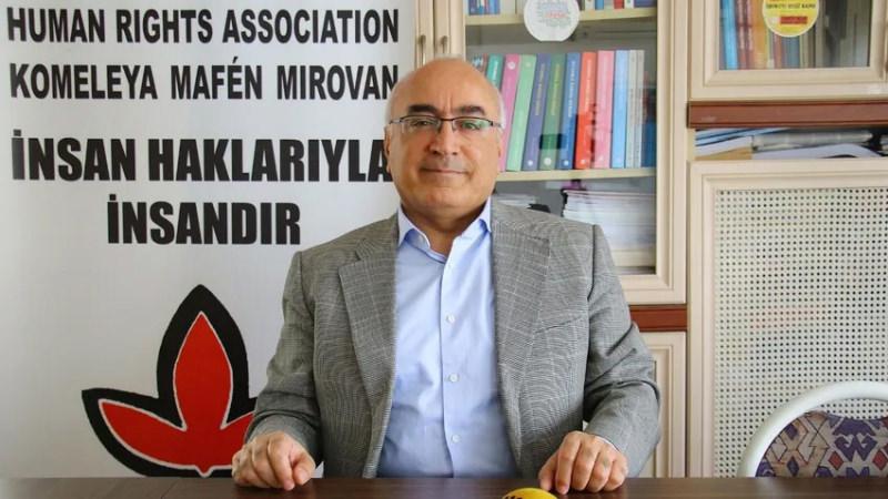 İnsan Hakları Derneği Genel Başkanı Öztürk Türkdoğan. 