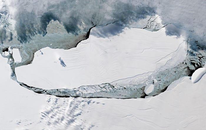 A68 buzulu daha önce de uzmanlar ve bilim insanları tarafından araştırılmış, yok olma tehlikesi üzerine çalışmalar yapılmıştı.