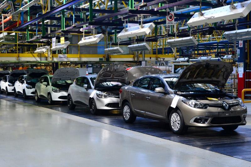 Renault üretim fabrikası