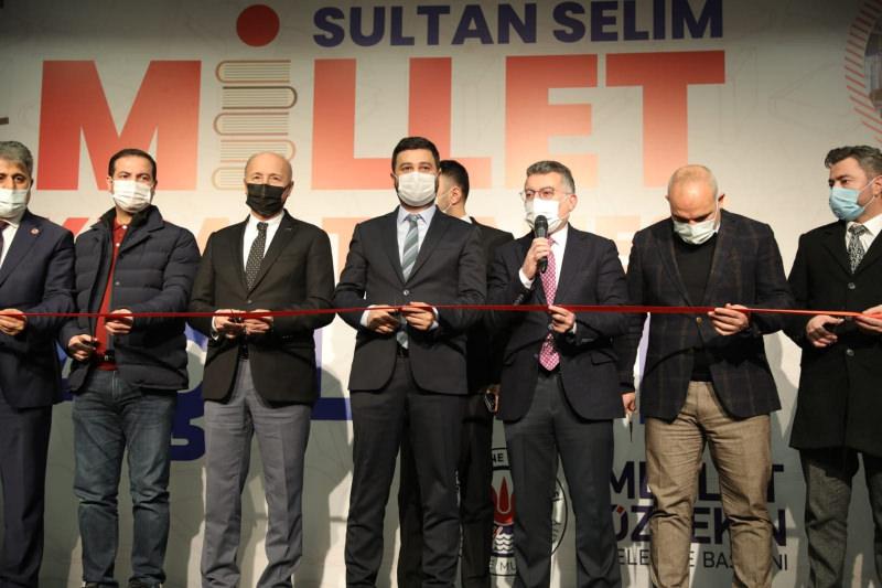 Kağıthane'de Sultan Selim Millet Kıraathanesi açıldı