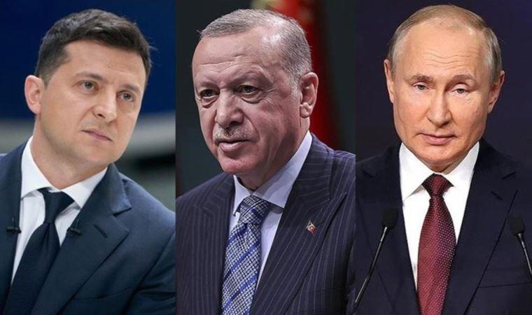 Zelenskiy, Erdoğan, Putin
