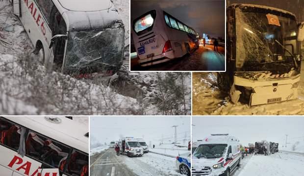 Düzce'de 30 araç birbirine girdi: Çok sayıda yaralı var! İstanbul yönüne yol kapandı