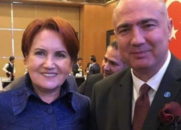 İYİ Parti Genel Başkanı Meral Akşener, İYİ Parti Kurucu üyesi Vedat Yenerer