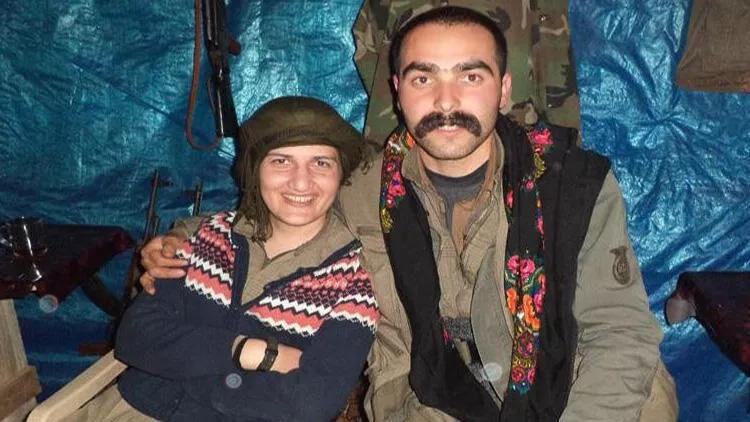 HDP Diyarbakır Milletvekili Semra Güzel ile PKK'lı terörist