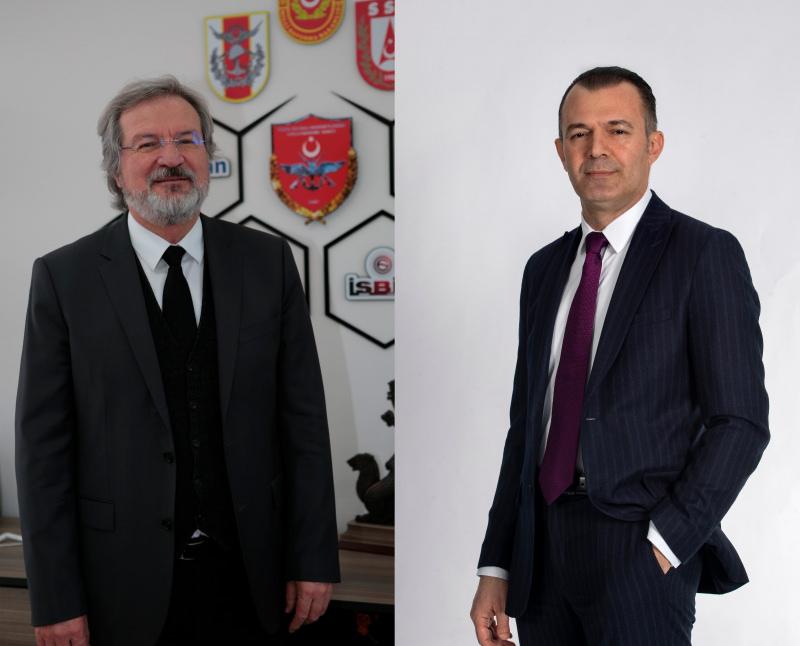 Soldan sağa: ASPİLSAN Enerji Genel Müdürü Ferhat Özsoy, Türk Telekom Genel Müdür Yardımcısı Yusuf Kıraç