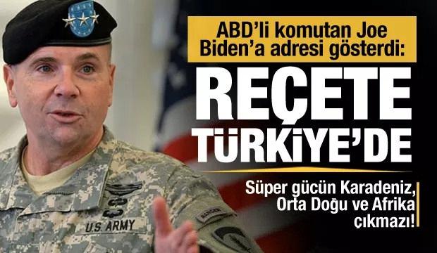 ABD'li komutan Joe Biden'e adresi gösterdi: Reçete Türkiye'de