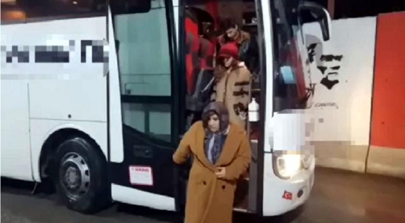 Bitlis'te yolcu otobüsünde 11 kaçak göçmen yakalandı