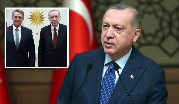 ABD'nin Türkiye büyükelçisi Flake'den açıklama! Erdoğan Kovid-19'a yakalanmıştı