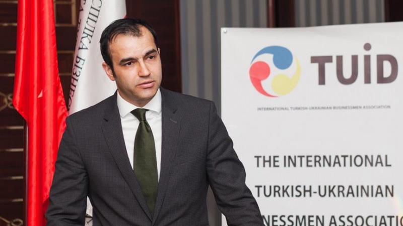 Türk-Ukrayna İş Adamları Derneği (TUİD) Başkanı Burak Pehlivan 