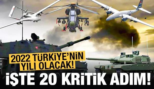 İşte savunma sanayisinde Türkiye'yi güçlendirecek 20 kritik adım!