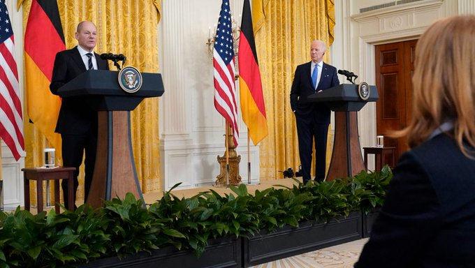 ABD Başkanı Joe Biden ve Almanya Başbakanı Olaf Scholz