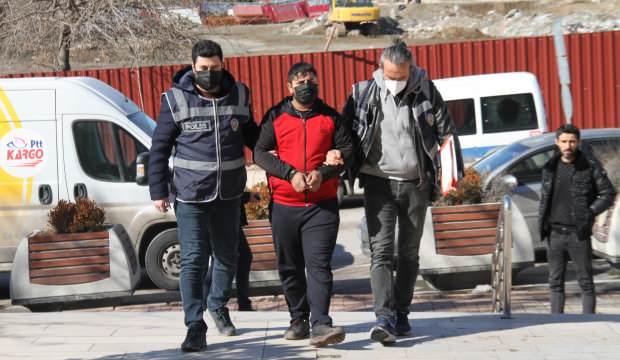 Elazığ’da rögar kapağı çaldı, polisten kaçamadı 