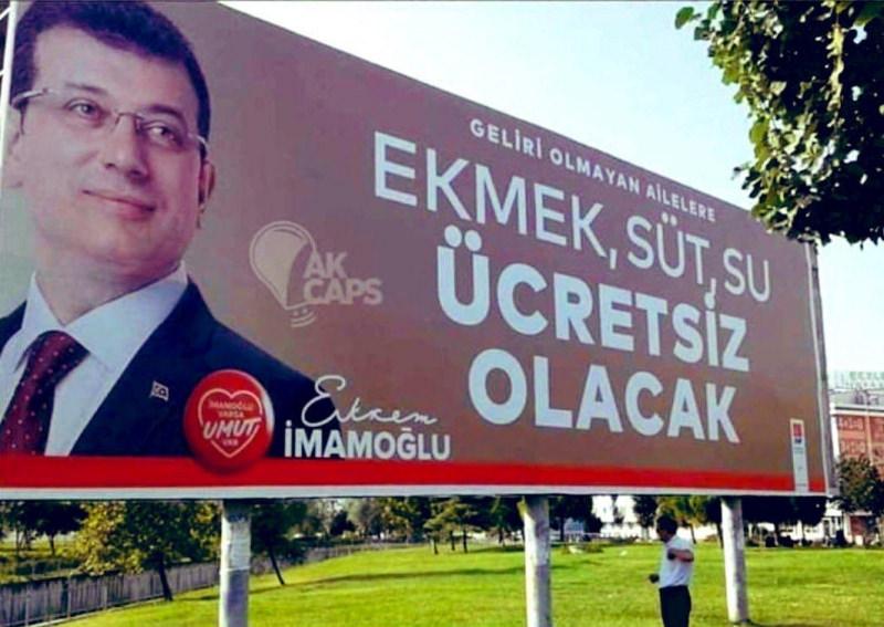 CHP'li Ekrem İmamoğlu'nun ücretsiz ekmek vaadi
