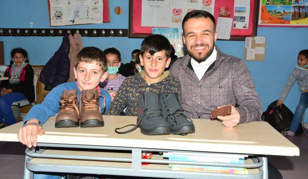 Mardin'de örnek proje! Çiftler bu yıl 14 Şubat hediyelerini köy okullarına gönderdi