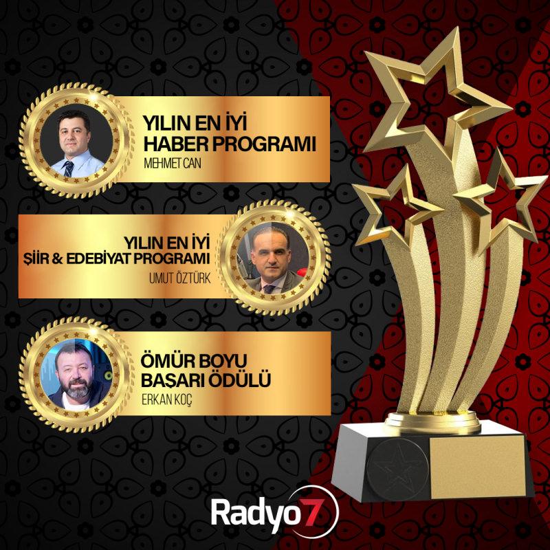 13 Şubat Dünya Radyo Günü’nde Radyo7 programcılarına ödül yağdı 
