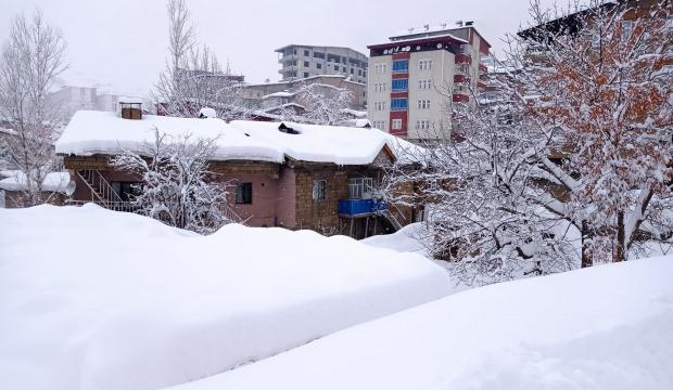 Hakkari'de karla mücadele devam ediyor  