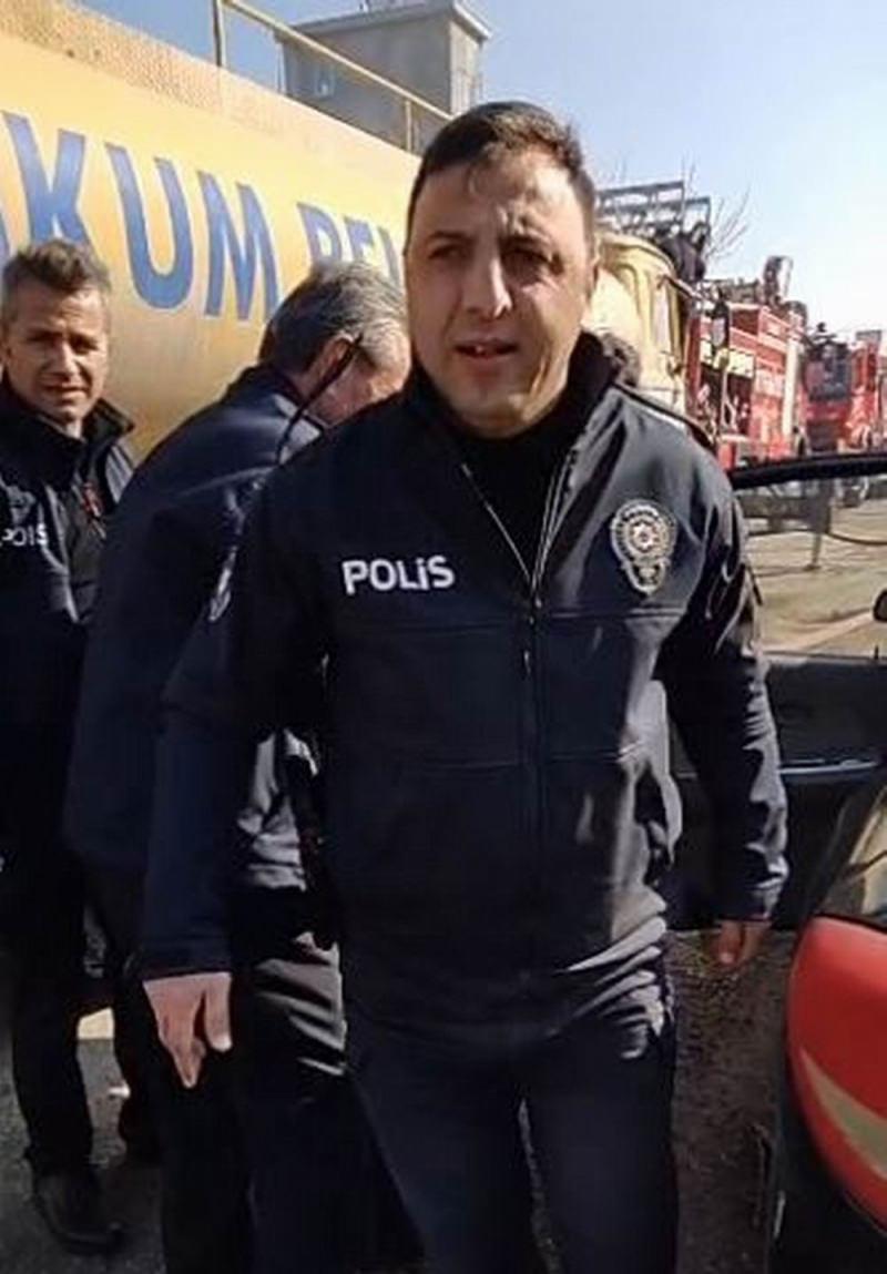 Samsun’da yangın! Kahraman polisler yaşlı kadını ölümden kurtardı