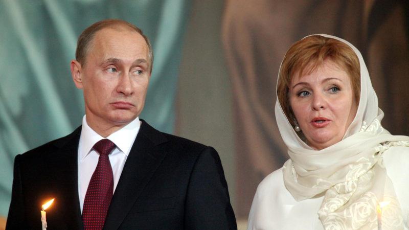 Putin ve eşi Lyudmila Shkrebneva