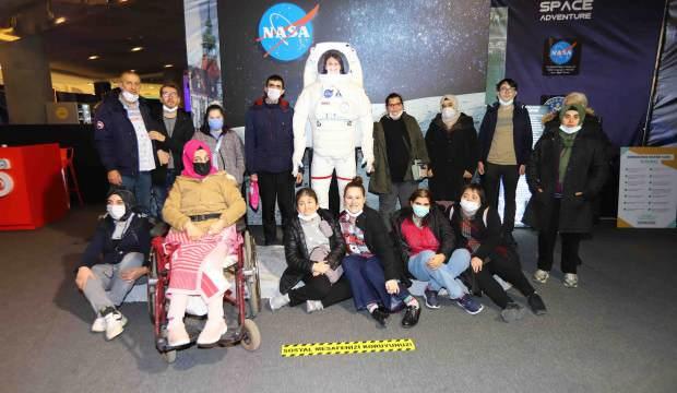 Engelli bireyler uzay deneyimi yaşadı