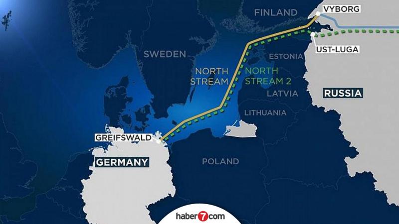 İnşası durdurulan Nord Stream 2 hattı