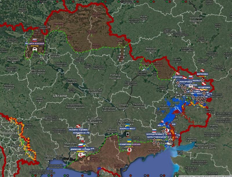 Rusya-Ukrayna cephe hattında yaklaşık durum