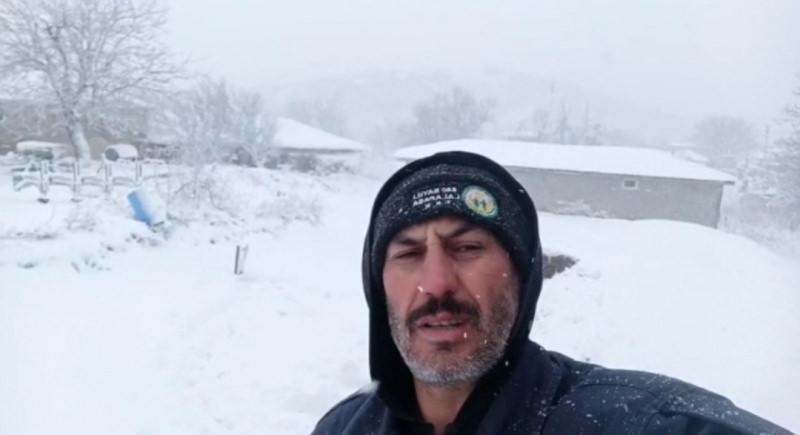 Balkanlar’dan yurda giriş yapan kar yağışı Edirne’de